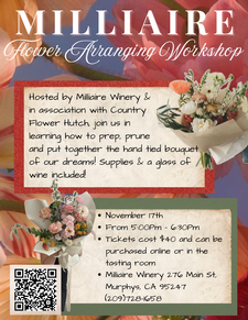 Floral Arranging Workshop 2024